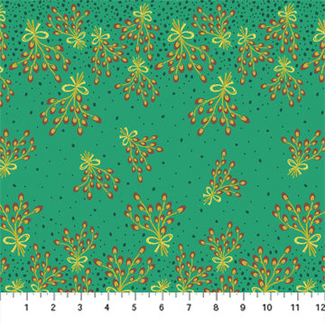 Figo 90717-72 Fabric Swatch Book Corsage - Glade