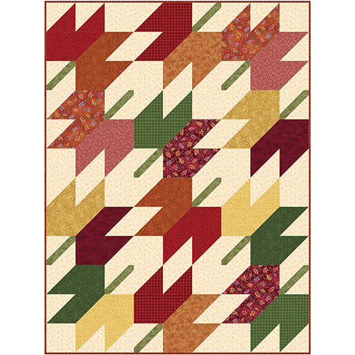 Benartex Fabric - Acorn Twirl Plum (Autumn Breeze)