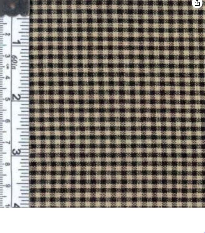 Rustic Woven - Natural & Black Checkered