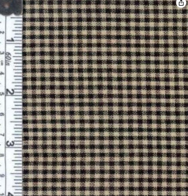 Rustic Woven - Blk/Tan (1/8 Check)