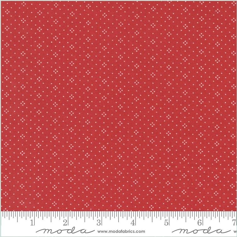 Moda Christmas Stitched Poinsettia