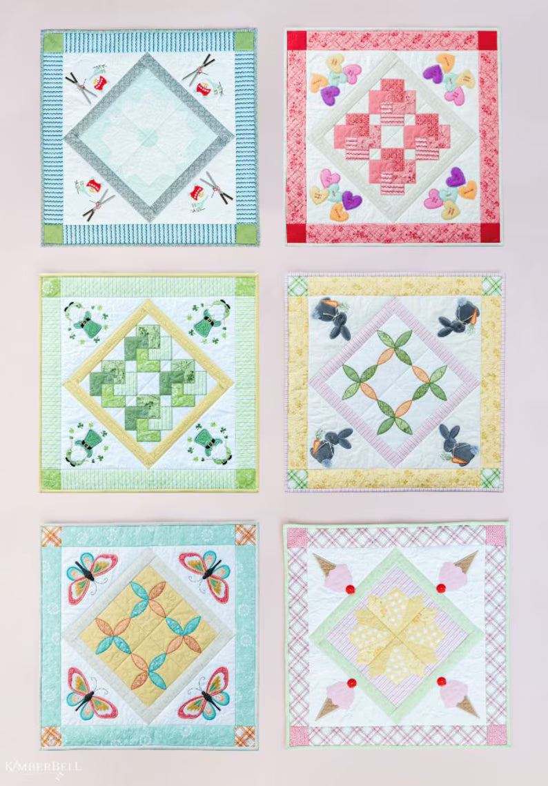 Kimberbell Cuties Volume 2 - January to June - Book and CD - Monthly Kits - KD5110