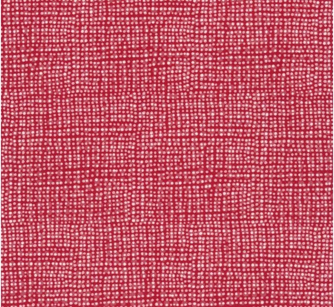 Snowkissed Red (Pattern Dots)