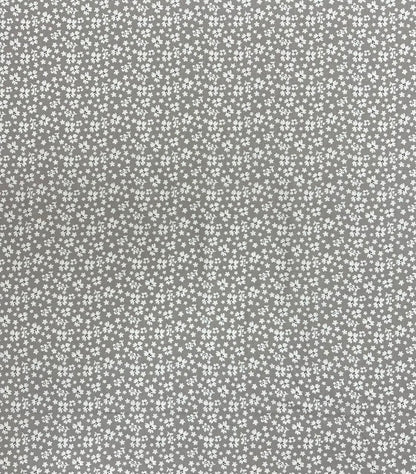 Benartex Fabric - Fresh Floral in Grey (Farm Fresh)