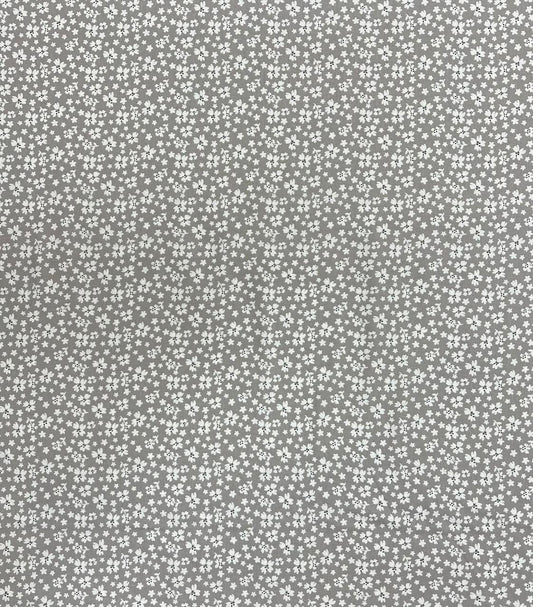 Benartex Fabric - Fresh Floral in Grey (Farm Fresh)