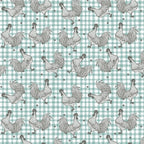 Benartex - Roost Turquoise (Farm Fresh) 10451-80