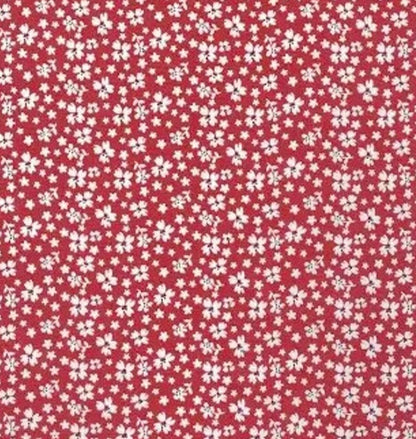 Benartex Fabric - Fresh Floral in Red (Farm Fresh)