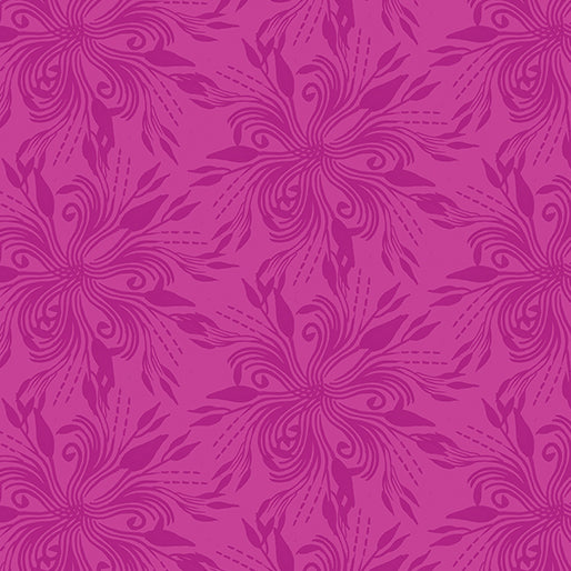 Benartex Fabric - Fantasia in Fuchsia
