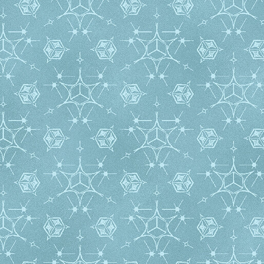 Benartex Fabric - Astral Light Turquoise (Newest Worlds)