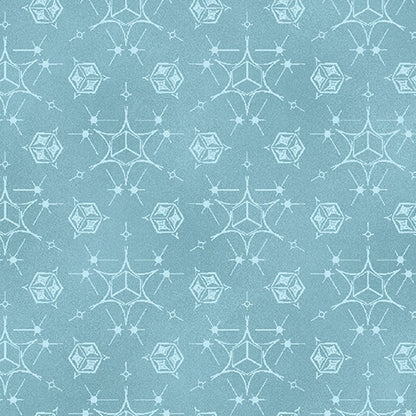 Benartex Fabric - Astral Light Turquoise (Newest Worlds)