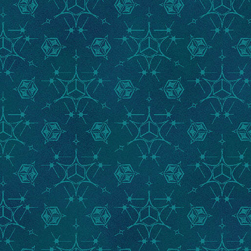 Benartex Fabric - Astral Turquoise (Newest Worlds)