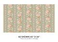 Benartex - Apple Blossom Stripe Willow (Beloved) 16650-40