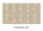 Benartex - Apple Blossom Stripe Willow (Beloved) 16650-40