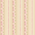Benartex - Hampton Stripe Rose/Natural (Beloved) 16652-21
