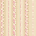 Benartex - Hampton Stripe Rose/Natural (Beloved) 16652-21