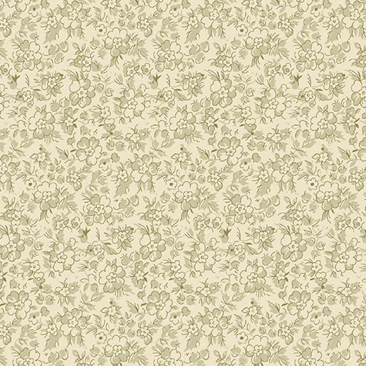 Benartex - Beloved Calico Sage/Natural (Beloved) 16653-41