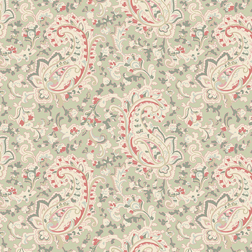 Benartex - Prague Paisley Willow (Beloved) 16654-40