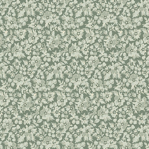Benartex - Mood Calico Dark Willow (Beloved) 16655-44