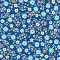 Benartex - Beachcomber Cobalt (Seaside Garden) 17182-50