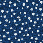 Benartex - Wild Strawberries Cobalt (Seaside Garden) 17183-50