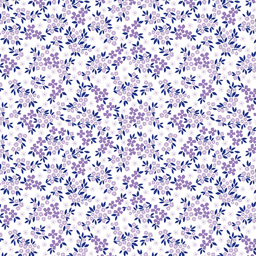 Benartex - Heather Lilac (Seaside Garden) 17184-62