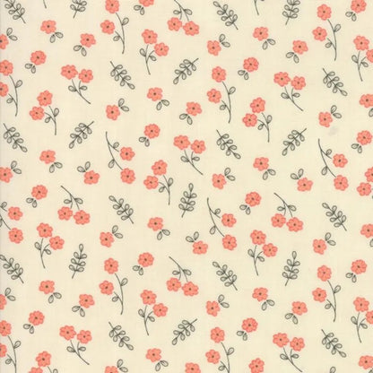 Moda Fabric - Le Pavot Floral Natural (Le Pavot)