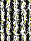 Timeless Treasures - Sundance Tri color Knotted Stripe Black and Yellow