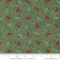 Moda Holly Berry Tree Farm Green 56035 12