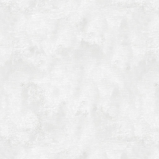 Benartex Fabric - White on White (Chalk Texture Basic) 9488-09