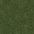 Benartex Fabric - Swirling Winds Pine (Autumn Breeze)