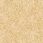 Benartex Fabric - Swirling Winds Toast (Autumn Breeze)