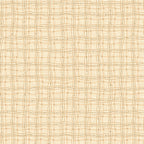 Benartex Fabric - Rambling Plaid Cream (Autumn Breeze)