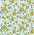 Benartex Fabric - Pillowcases Green (Sleepovers)