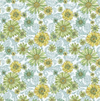 Benartex Fabric - Pillowcases Green (Sleepovers)