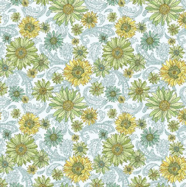 Benartex Fabric - Pillowcases Green (Sleepovers)