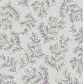 Benartex Fabric - Leafy Loops Grey (Bee Haven)