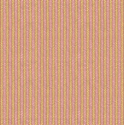 Benartex Fabric - Twigs Rose (Bird Song)