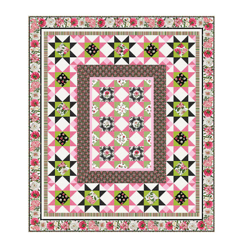 Northcott - Barcode Stripe Multi (Bloom) 25199-10