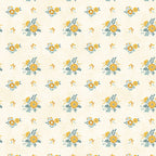 Benartex - Chalk Paint Small Floral Lt Teal (Chalk Barn) 16319-04