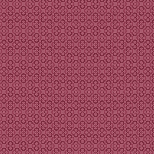 Benartex Fabric - Chalk Block Print Red (Chalk Barn)