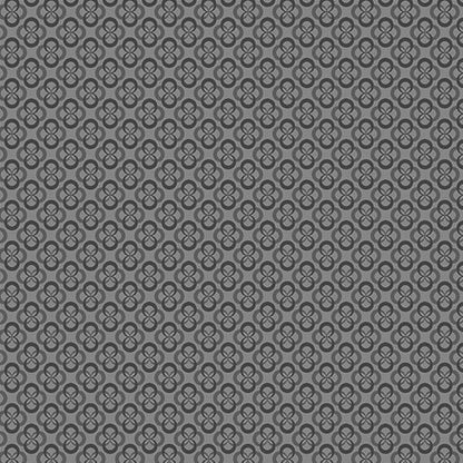 Benartex Fabric - Chalk Block Print Charcoal (Chalk Barn)