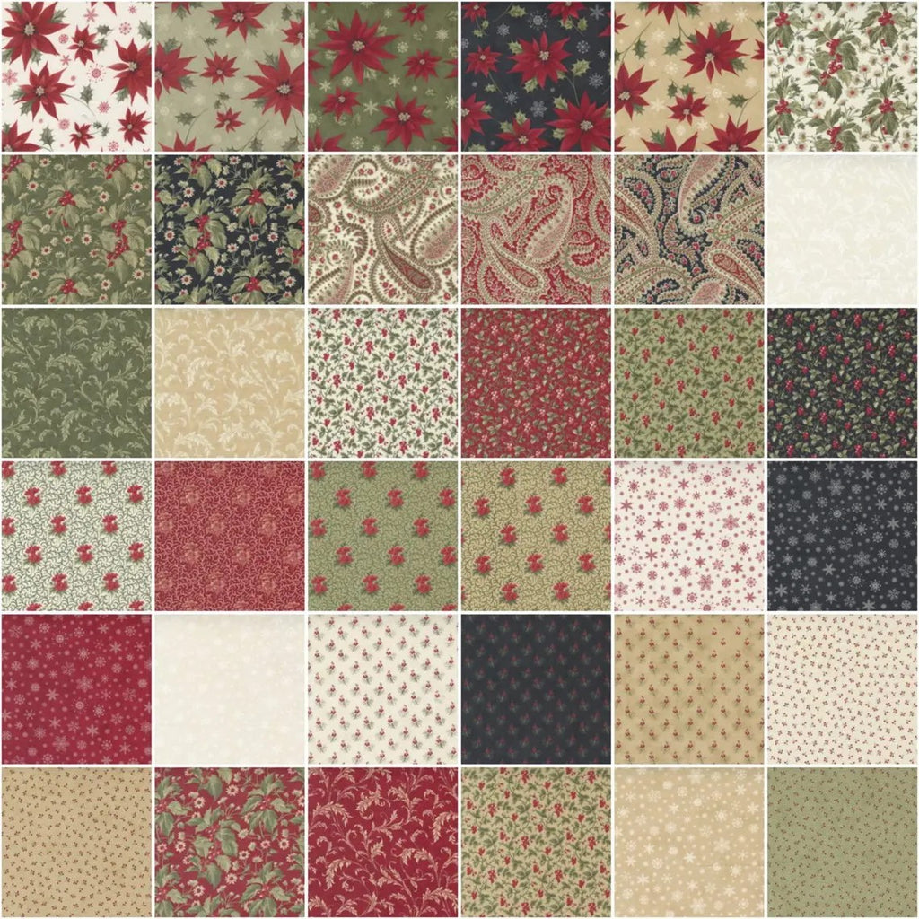 Moda - Poinsettia Plaza Crimson 44291-12