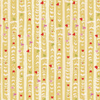 BENARTEX - Hearts Stripe Medium Citron (Follow Your Joy) 16662-32