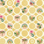 BENARTEX - Sunshine Circles Medium Citron (Follow Your Joy) 16663-32