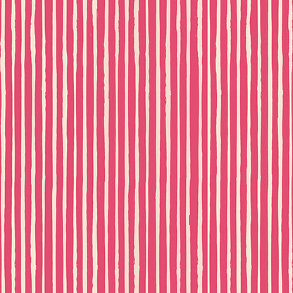 Benartex Fabric - Joyful Stripe Rose (Follow Your Joy)