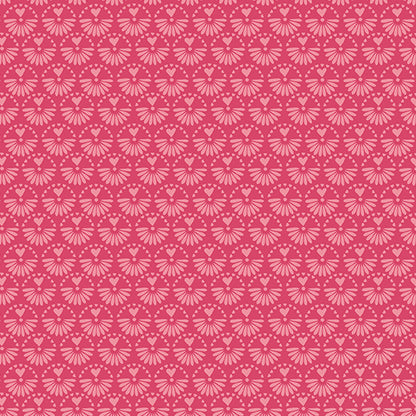 Benartex Fabric - Joyful Geo Rose (Follow Your Joy)