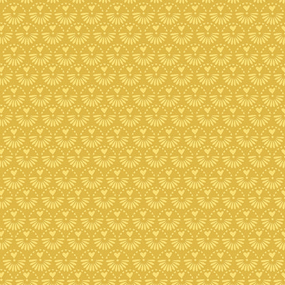 Benartex Fabric - Joyful Geo Citron (Follow Your Joy)