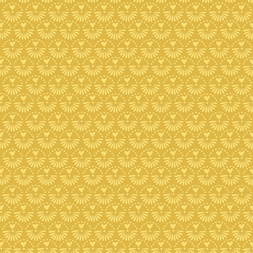 Benartex Fabric - Joyful Geo Citron (Follow Your Joy)