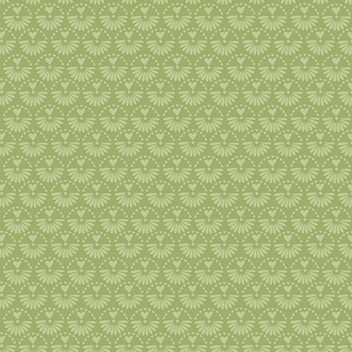 Benartex Fabric - Joyful Geo Sage (Follow Your Joy)