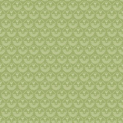 Benartex Fabric - Joyful Geo Sage (Follow Your Joy)